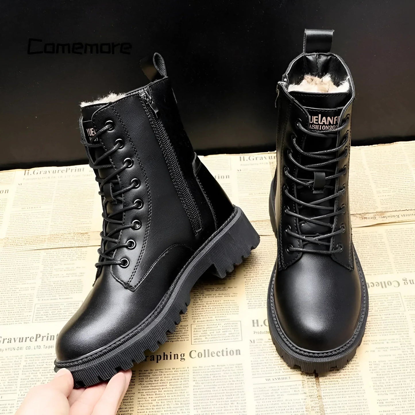 Iliana® | Waterproof leather winter boots