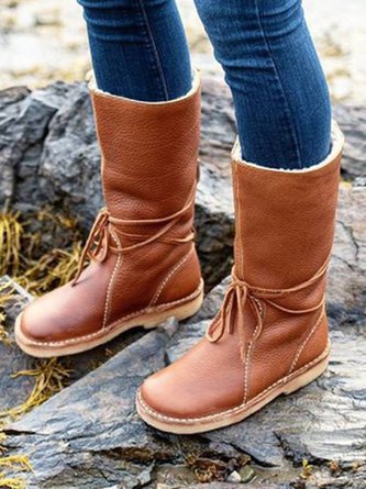 Vintage inspirierte Orthopädische Stiefel