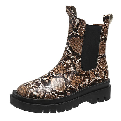 Vintage inspirierte Orthopädische Stiefel