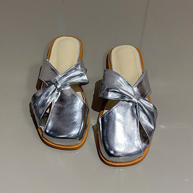 MW | Geschlossene Sandalen mit quadratischer Spitze