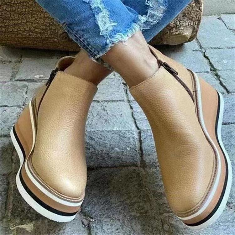 Vintage inspirierte Orthopädische Stiefel