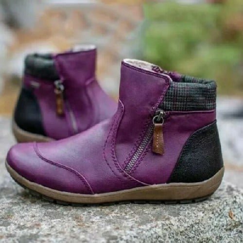 Vintage inspirierte Orthopädische Stiefel