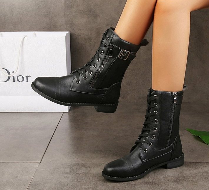 Vintage inspirierte Orthopädische Stiefel