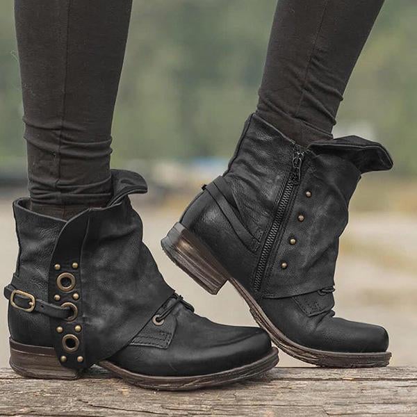 Schicke Orthopädische Stiefel mit einzigartigem Design