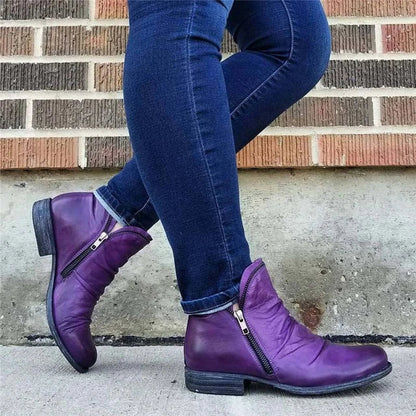 Vintage inspirierte Orthopädische Stiefel