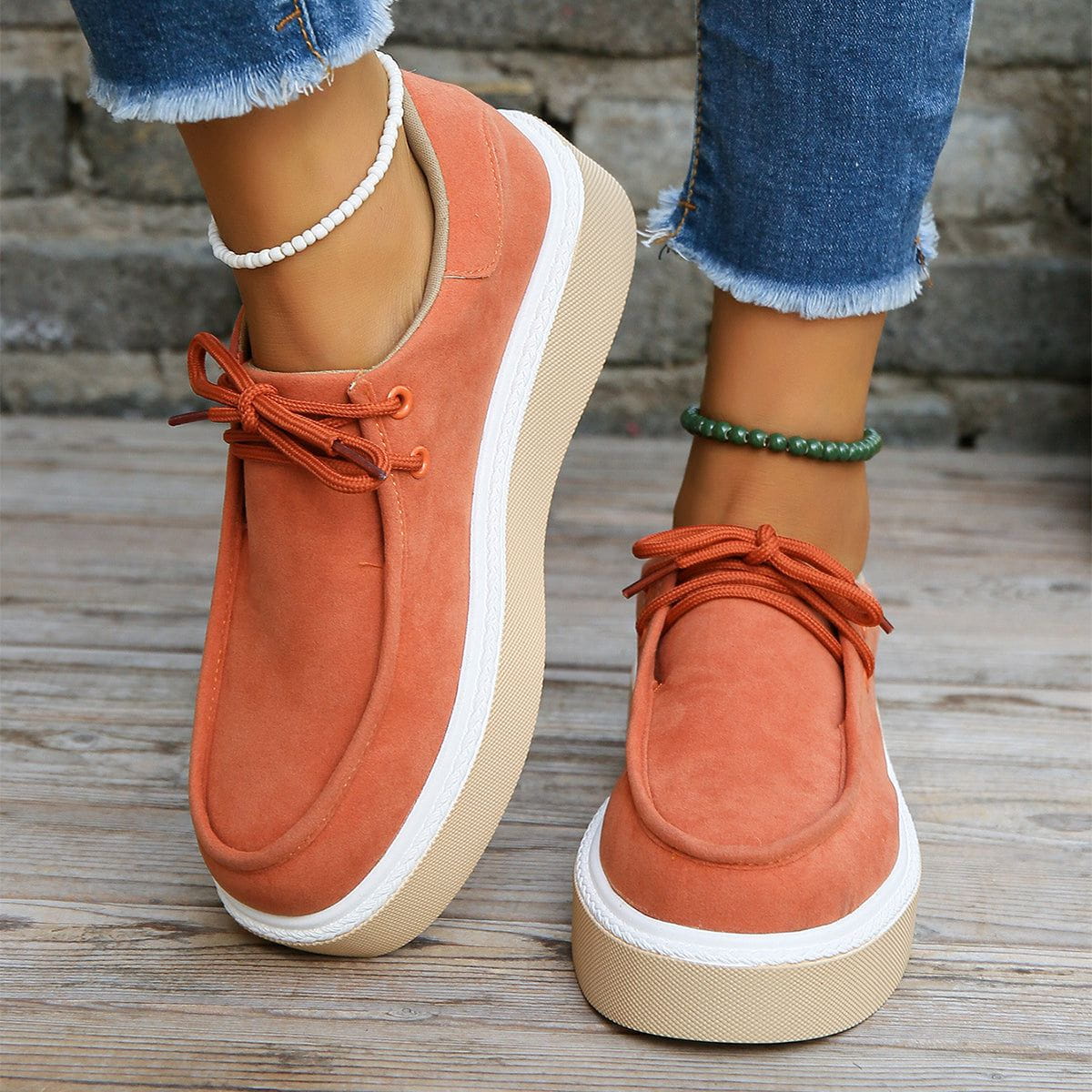 MW | Damen Fat-Up Flats mit dicker Sohle Sneakers