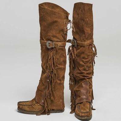 Vintage inspirierte Orthopädische Stiefel