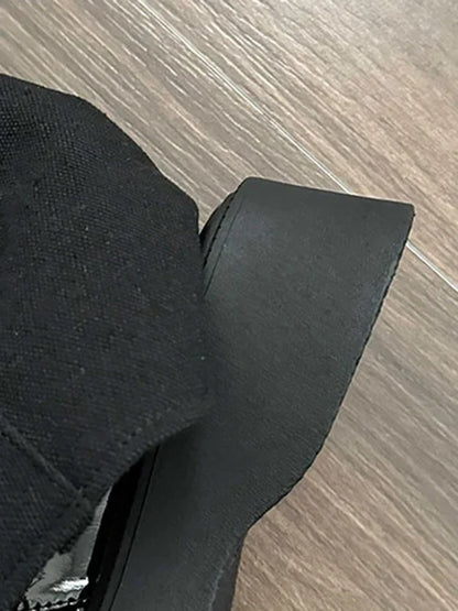 Vintage inspirierte Orthopädische Stiefel