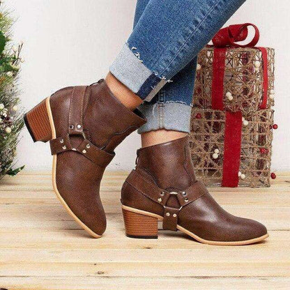 Klassische Orthopädische Stiefel mit zeitlosem Stil
