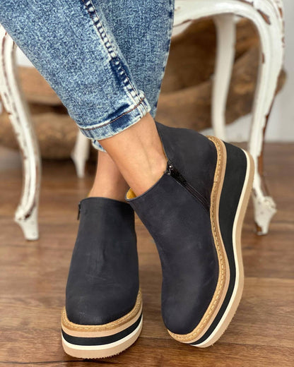 Vintage inspirierte Orthopädische Stiefel