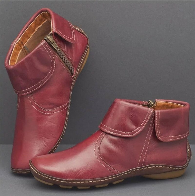 Vintage inspirierte Orthopädische Stiefel