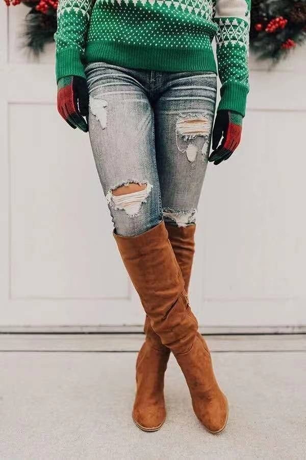 Elegante Orthopädische Stiefel für jeden Schritt