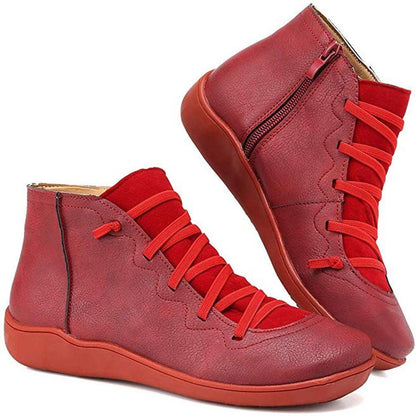 Vintage inspirierte Orthopädische Stiefel