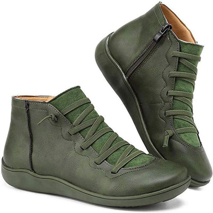 Vintage inspirierte Orthopädische Stiefel
