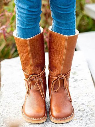 Vintage inspirierte Orthopädische Stiefel