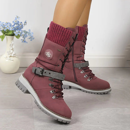 Anmutige Orthopädische Stiefel für modernen Look