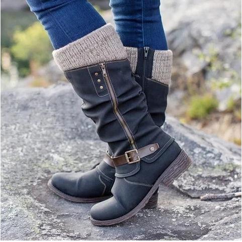 Anmutige Orthopädische Stiefel für modernen Look