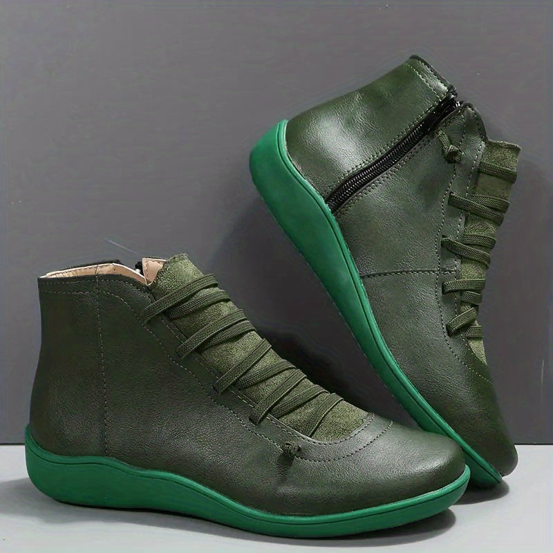 Vintage inspirierte Orthopädische Stiefel