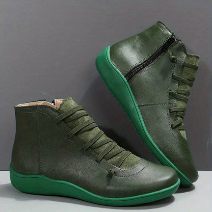 Vintage inspirierte Orthopädische Stiefel