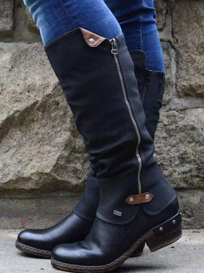 Vintage inspirierte Orthopädische Stiefel