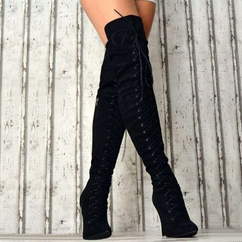 Vintage inspirierte Orthopädische Stiefel