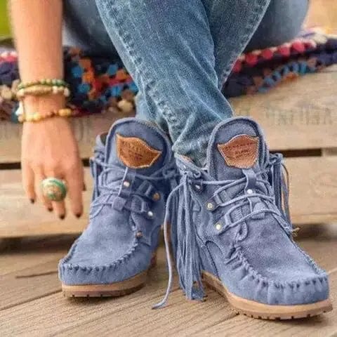 Vintage inspirierte Orthopädische Stiefel