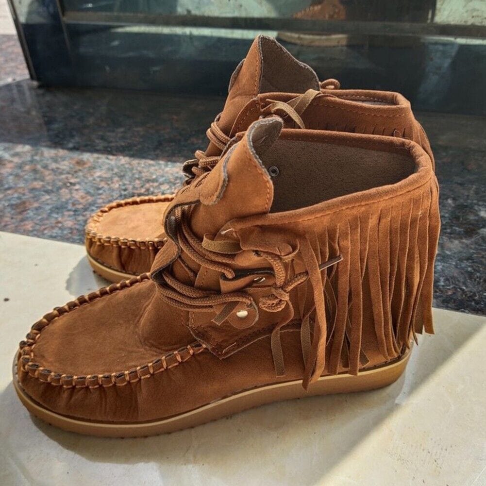 Vintage inspirierte Orthopädische Stiefel