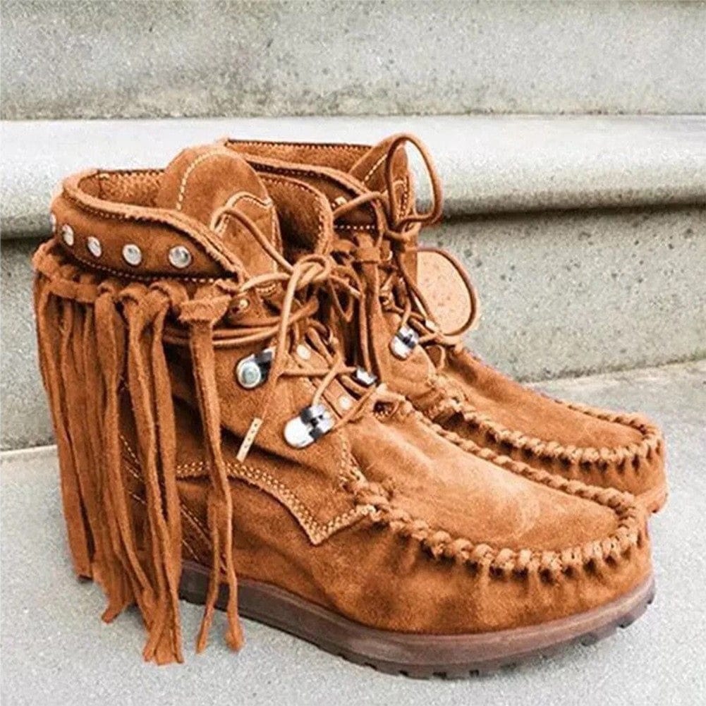 Vintage inspirierte Orthopädische Stiefel