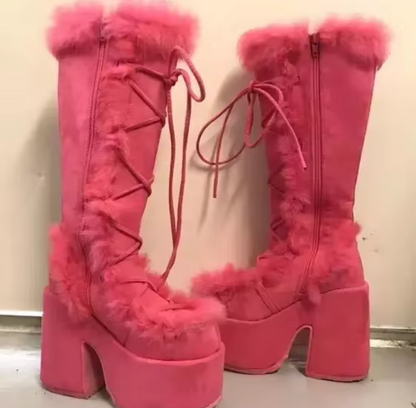 Schicke Orthopädische Stiefel mit einzigartigem Design