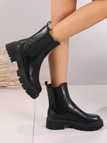 Klassische Orthopädische Stiefel mit zeitlosem Stil
