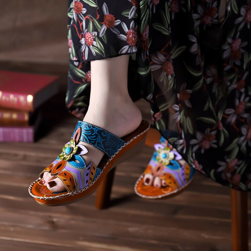 MW | Sommer Retro Farbe Schuhe