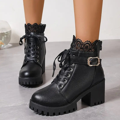 Klassische Orthopädische Stiefel mit zeitlosem Stil