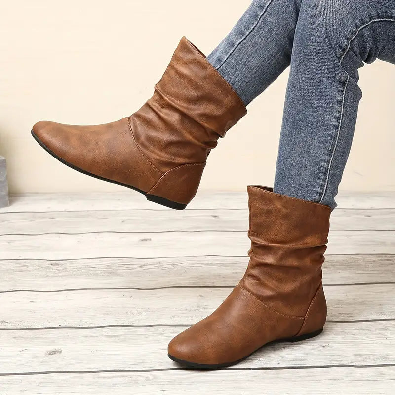 Vintage inspirierte Orthopädische Stiefel