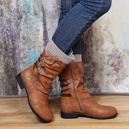 Schicke Orthopädische Stiefel mit einzigartigem Design