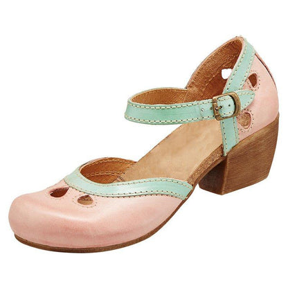 MW | Bequeme orthopädische Sandalen mit niedrigem Absatz