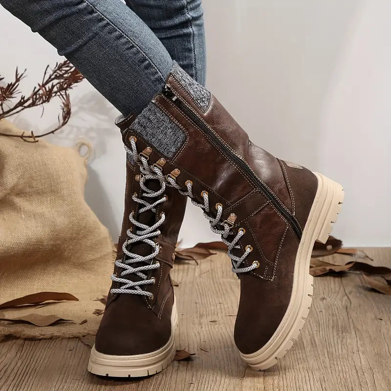 Klassische Orthopädische Stiefel mit zeitlosem Stil