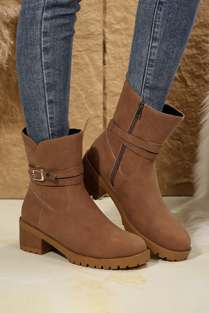 Vintage inspirierte Orthopädische Stiefel