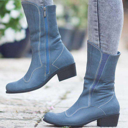 Anmutige Orthopädische Stiefel für modernen Look