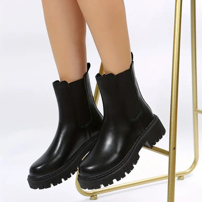 Klassische Orthopädische Stiefel mit zeitlosem Stil