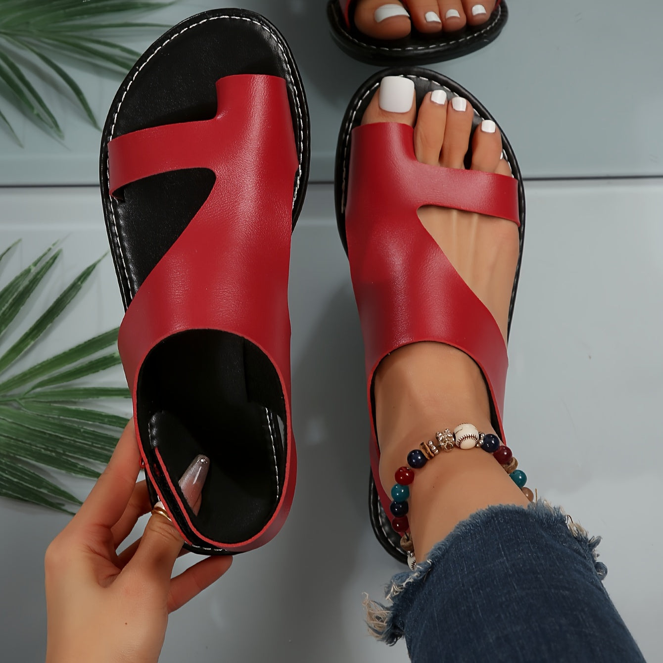 MW | Sportliche und atmungsaktive orthopädische Sandalen