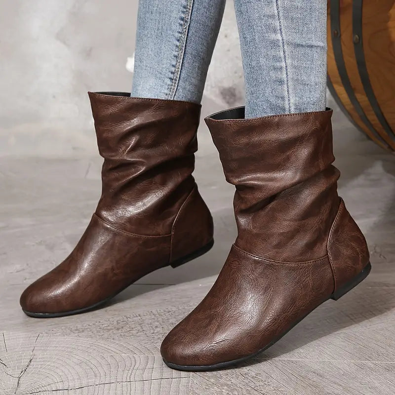 Vintage inspirierte Orthopädische Stiefel