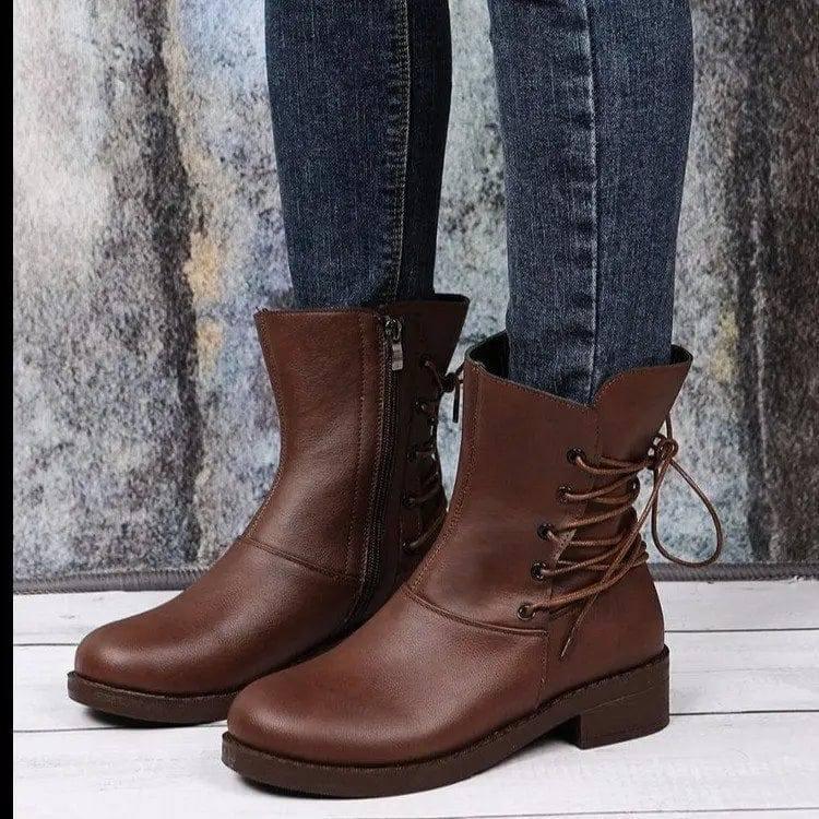 Anmutige Orthopädische Stiefel für modernen Look