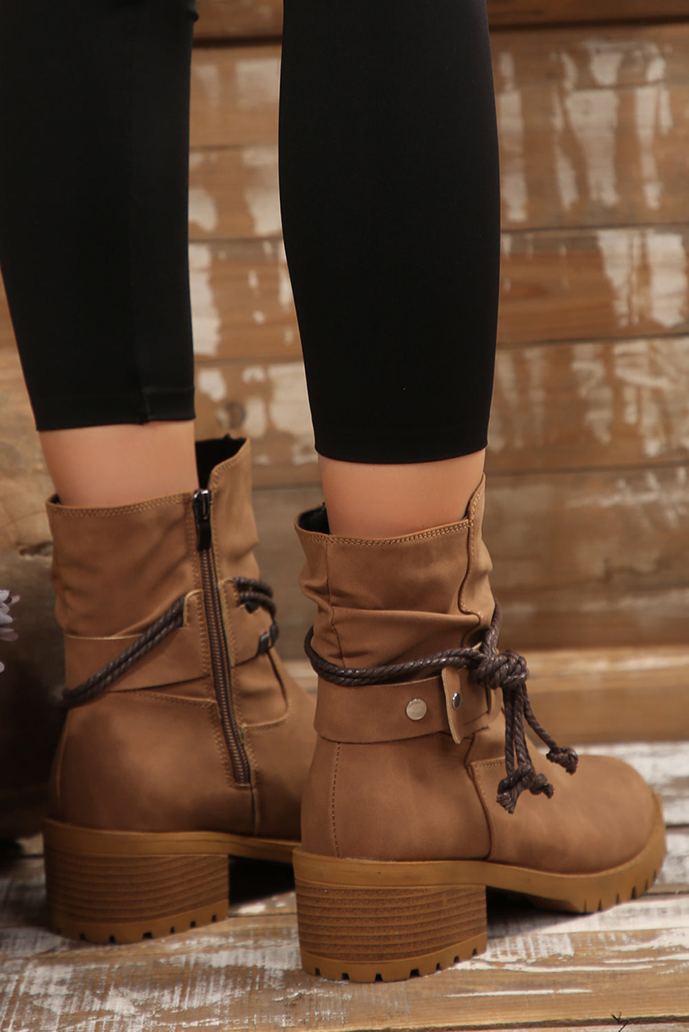 Vintage inspirierte Orthopädische Stiefel
