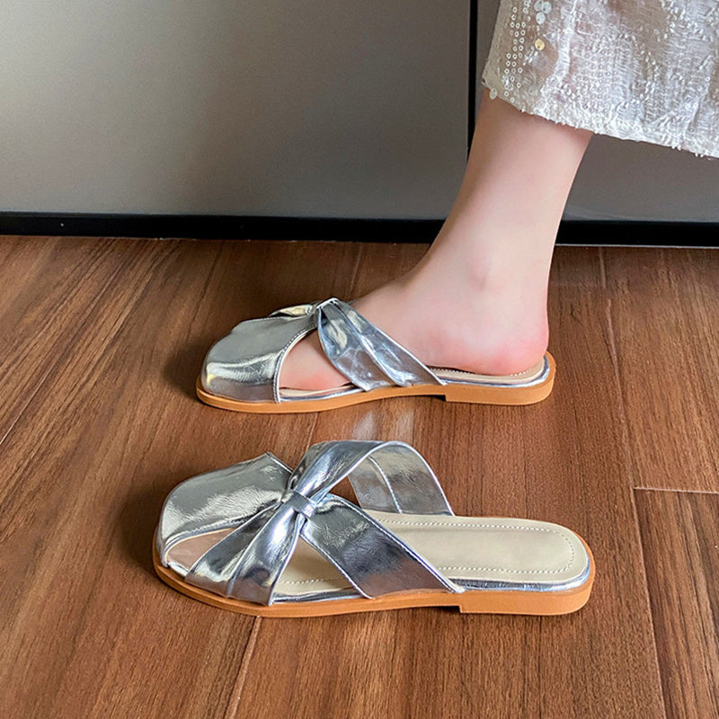 MW | Geschlossene Sandalen mit quadratischer Spitze
