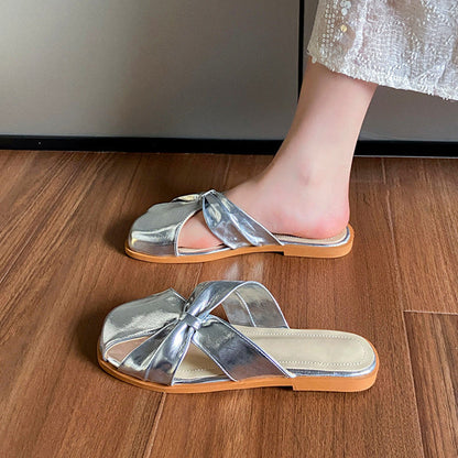 MW | Geschlossene Sandalen mit quadratischer Spitze