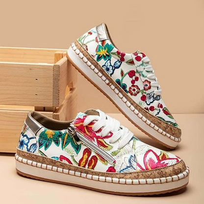 MW | Bequeme Sportschuhe mit Blumen