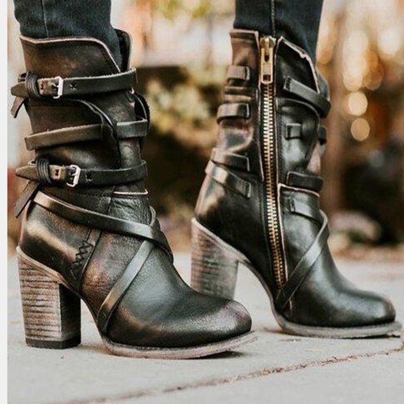Schicke Orthopädische Stiefel mit einzigartigem Design