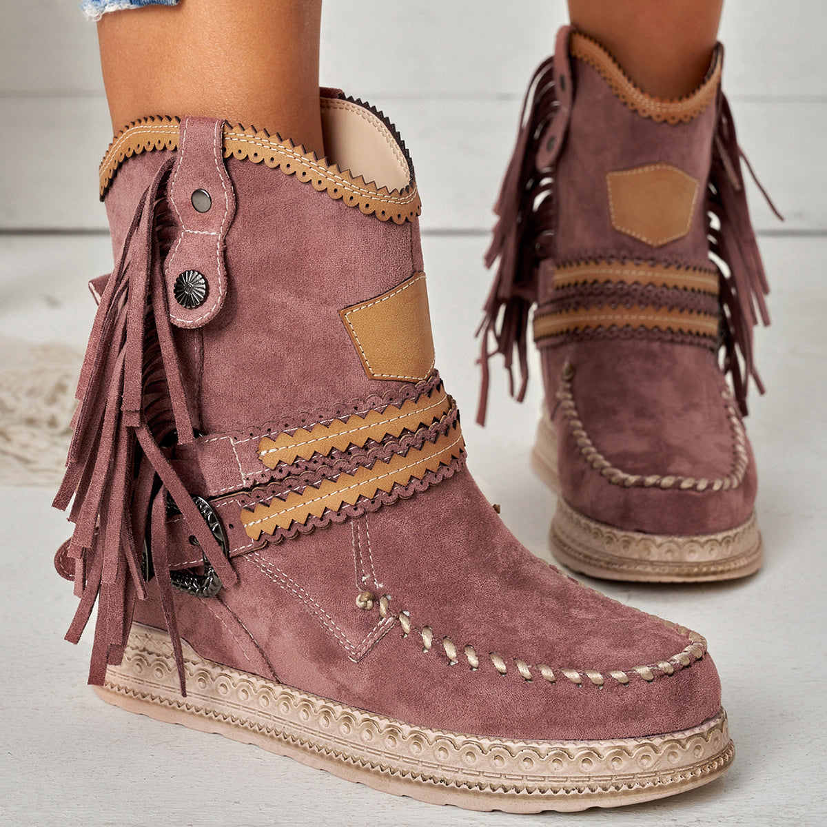 Otilia® | Custom-made orthopedic casual boots.