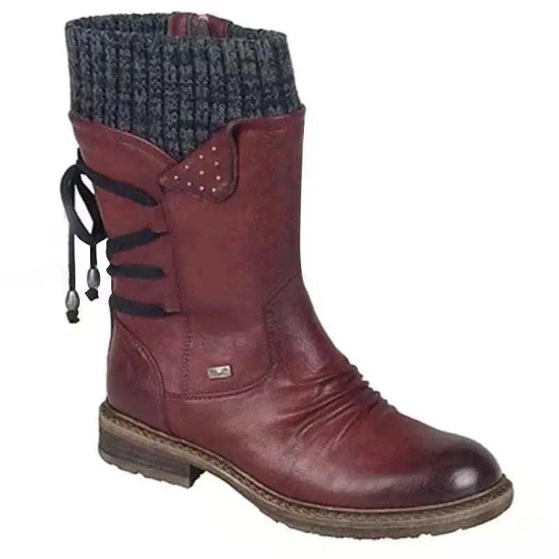 Vintage inspirierte Orthopädische Stiefel