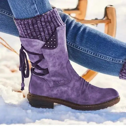 Vintage inspirierte Orthopädische Stiefel